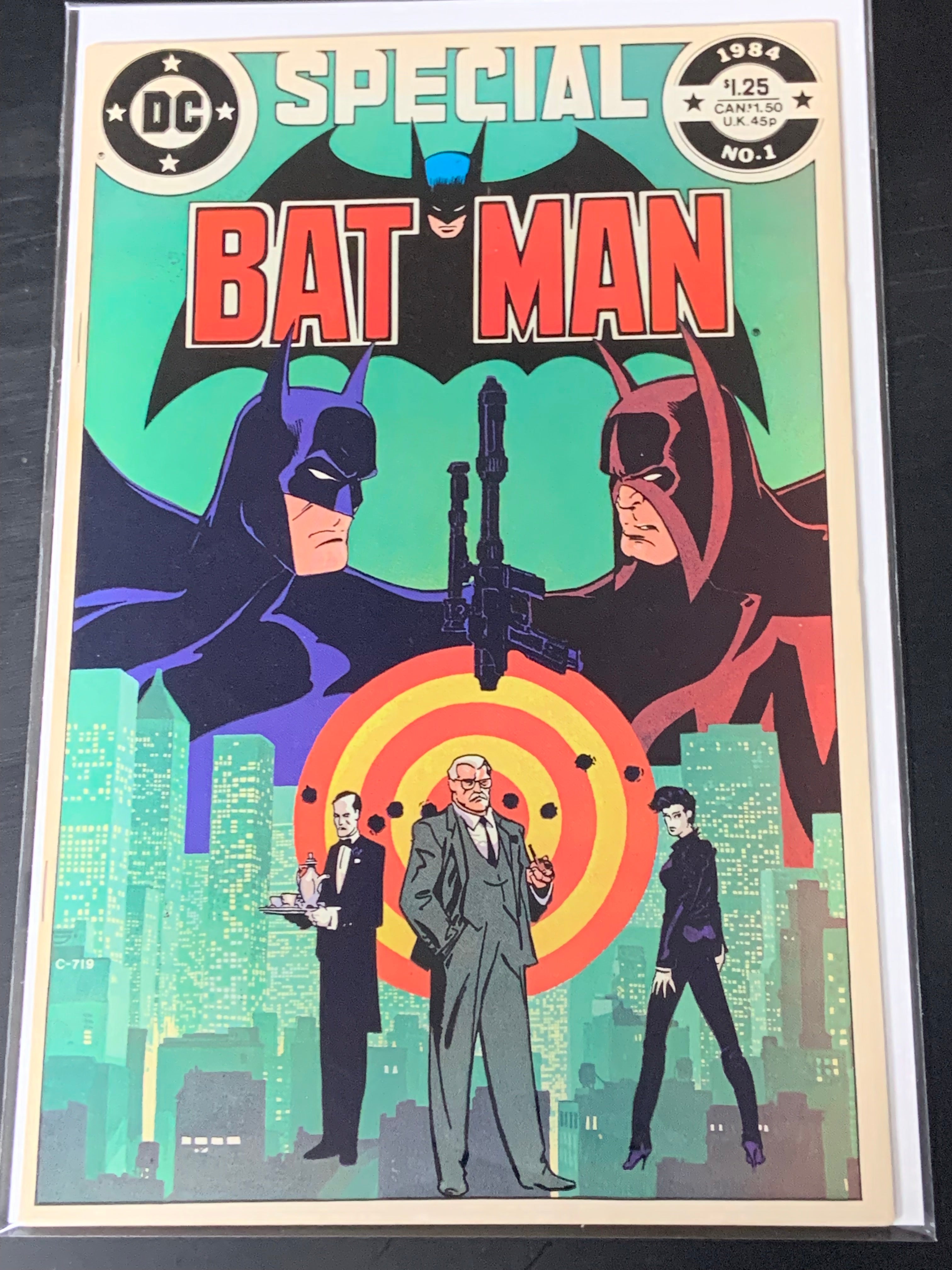 Batman Special 1 DC 1984 Origin of Batman, 1st App of Wrath