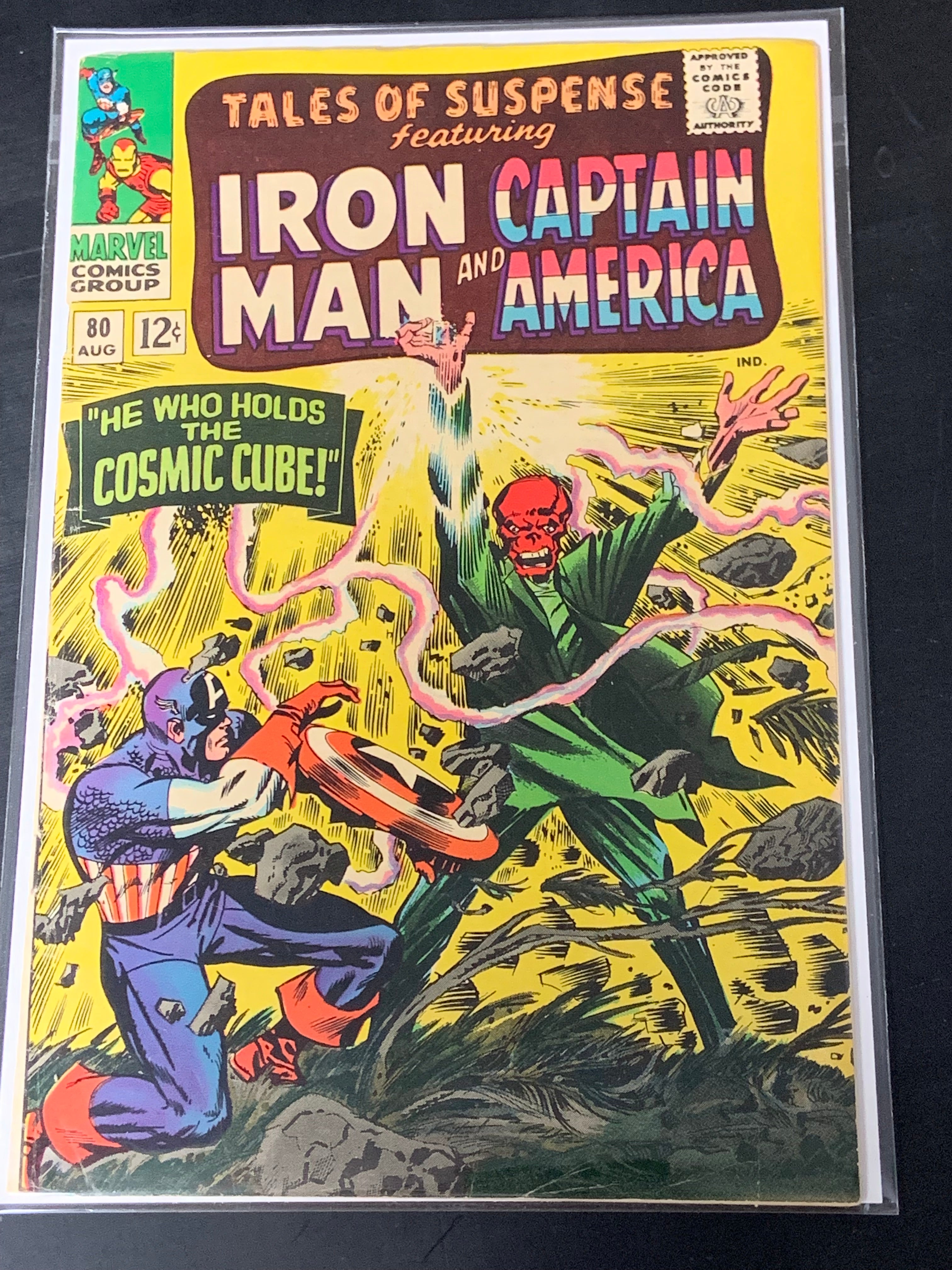 Tales of Suspense 80 Marvel 1966 2nd App & 1st Cover of The Cosmic Cube
