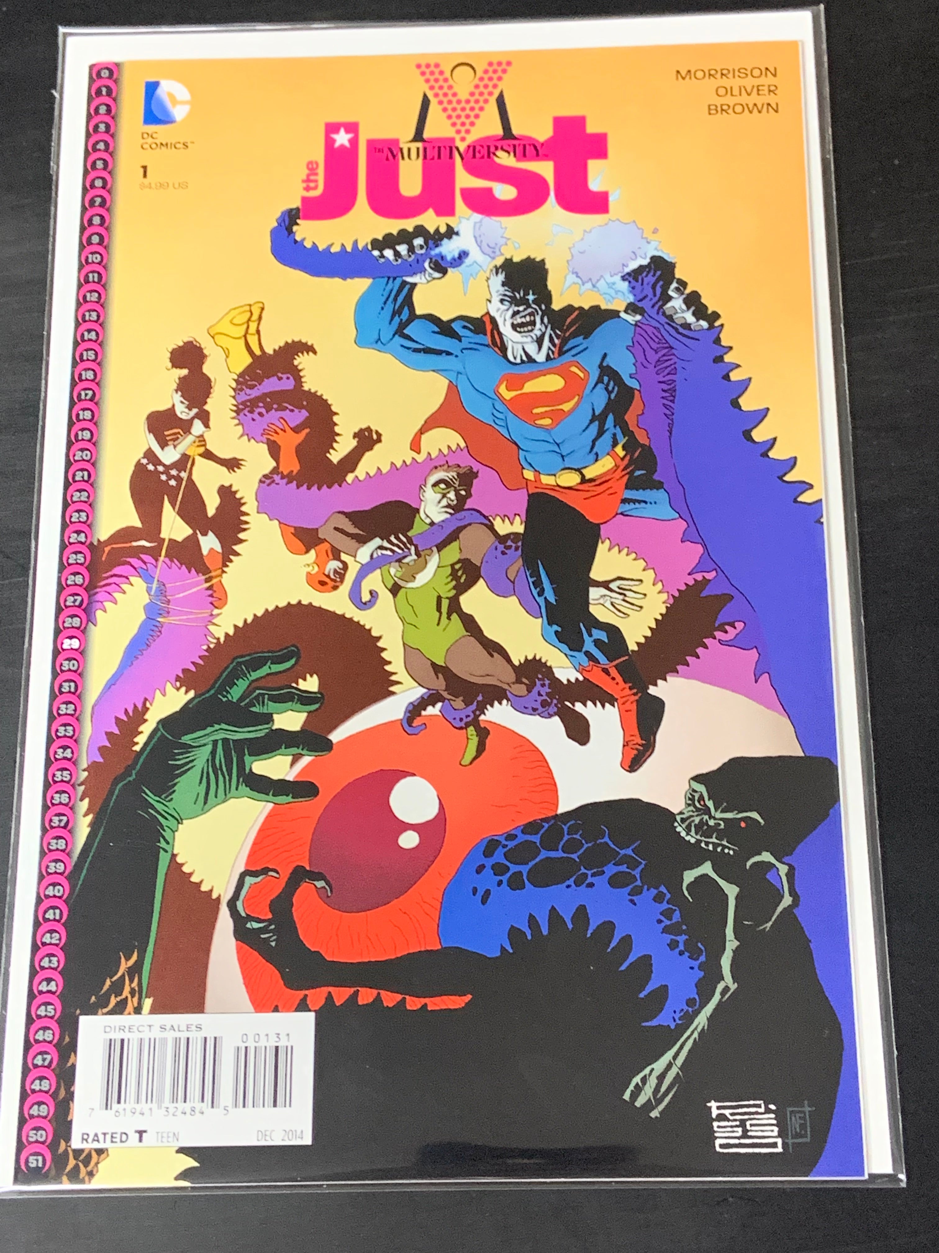 Multiversity The Just 1 DC 2014 1:25 Variant by Eduardo Risso