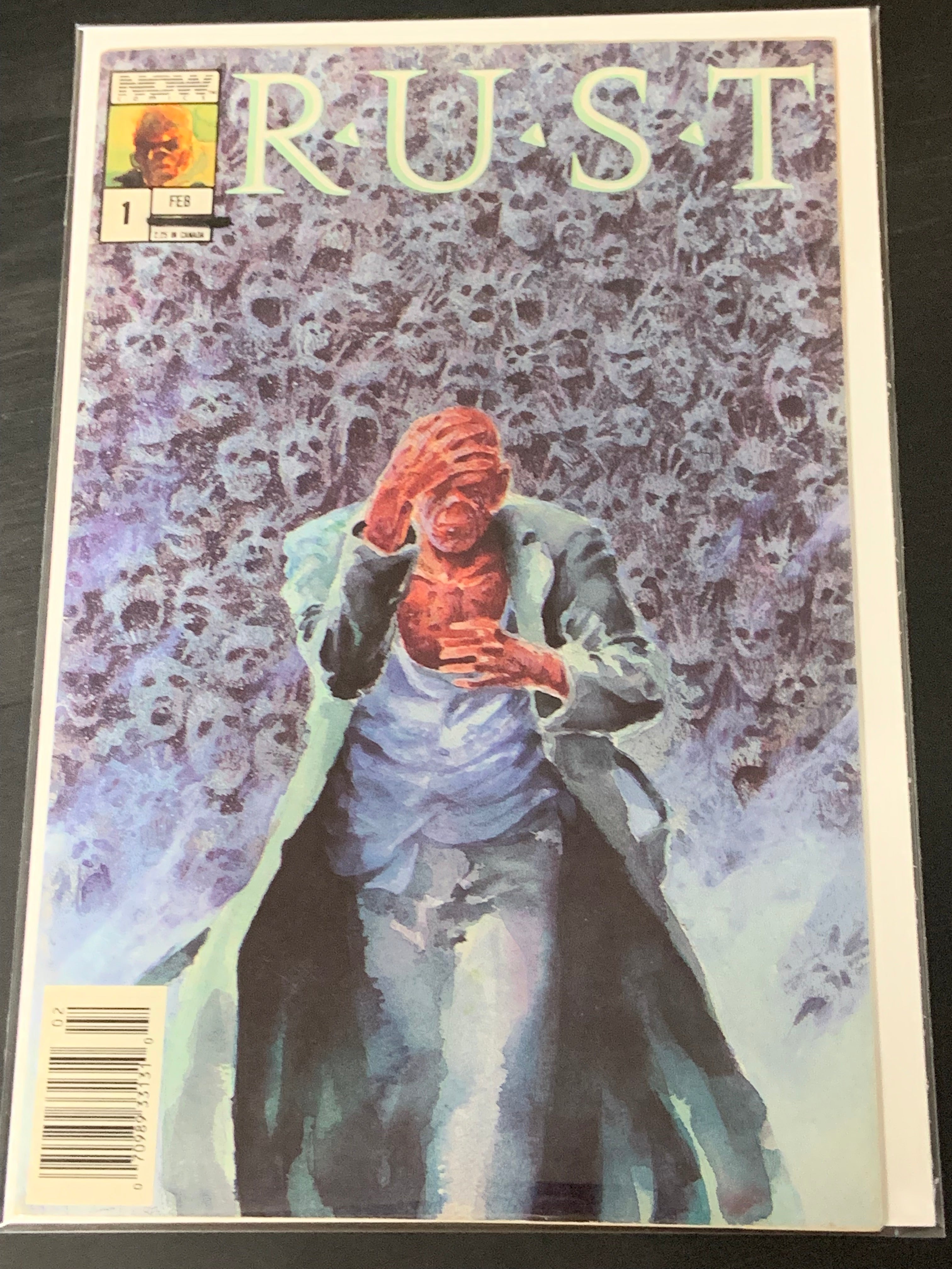 Rust 1 Now Comics 1989