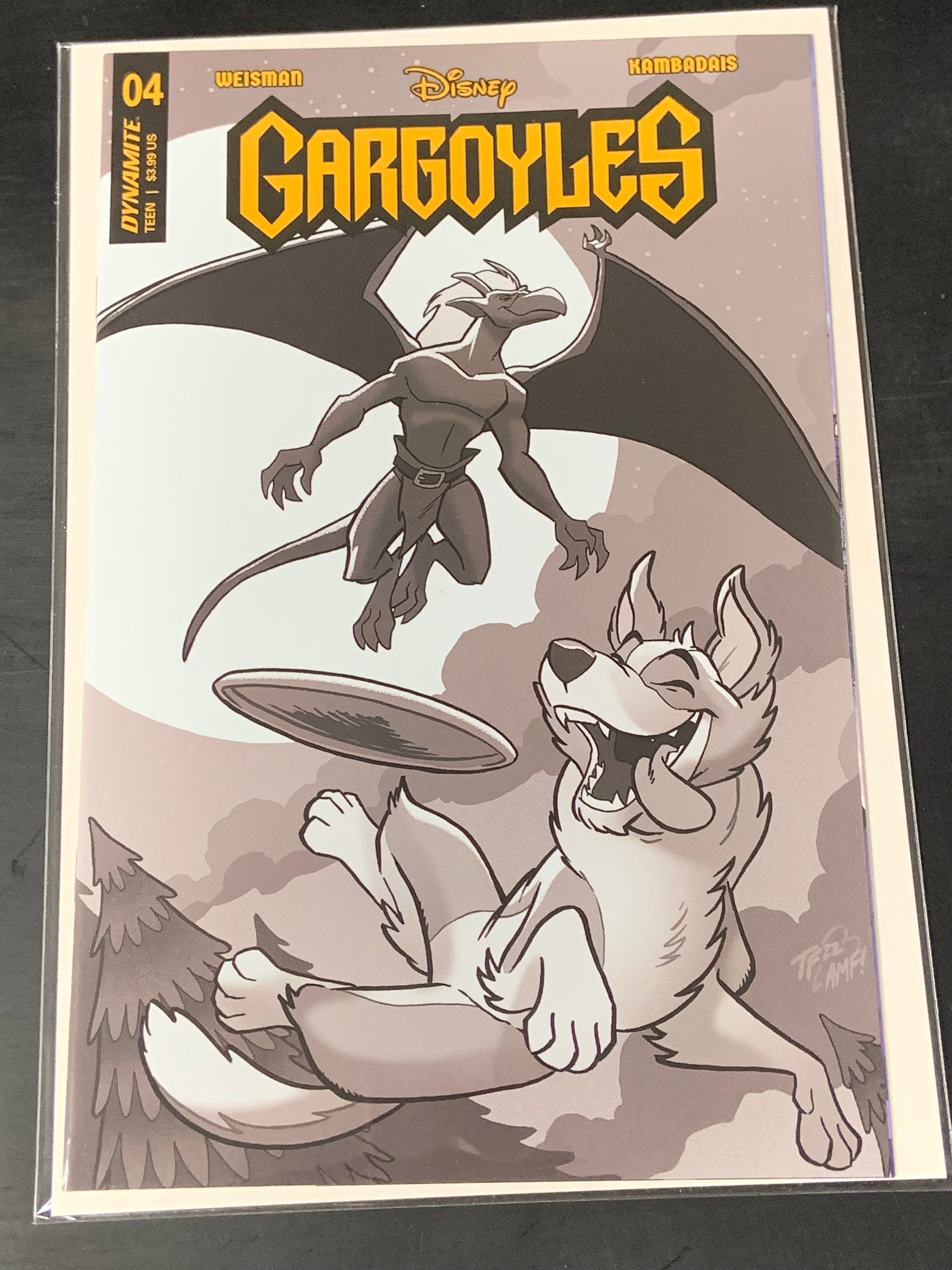 Gargoyles 4 Dynamite 2023 1:10 Tony Fleecs Variant