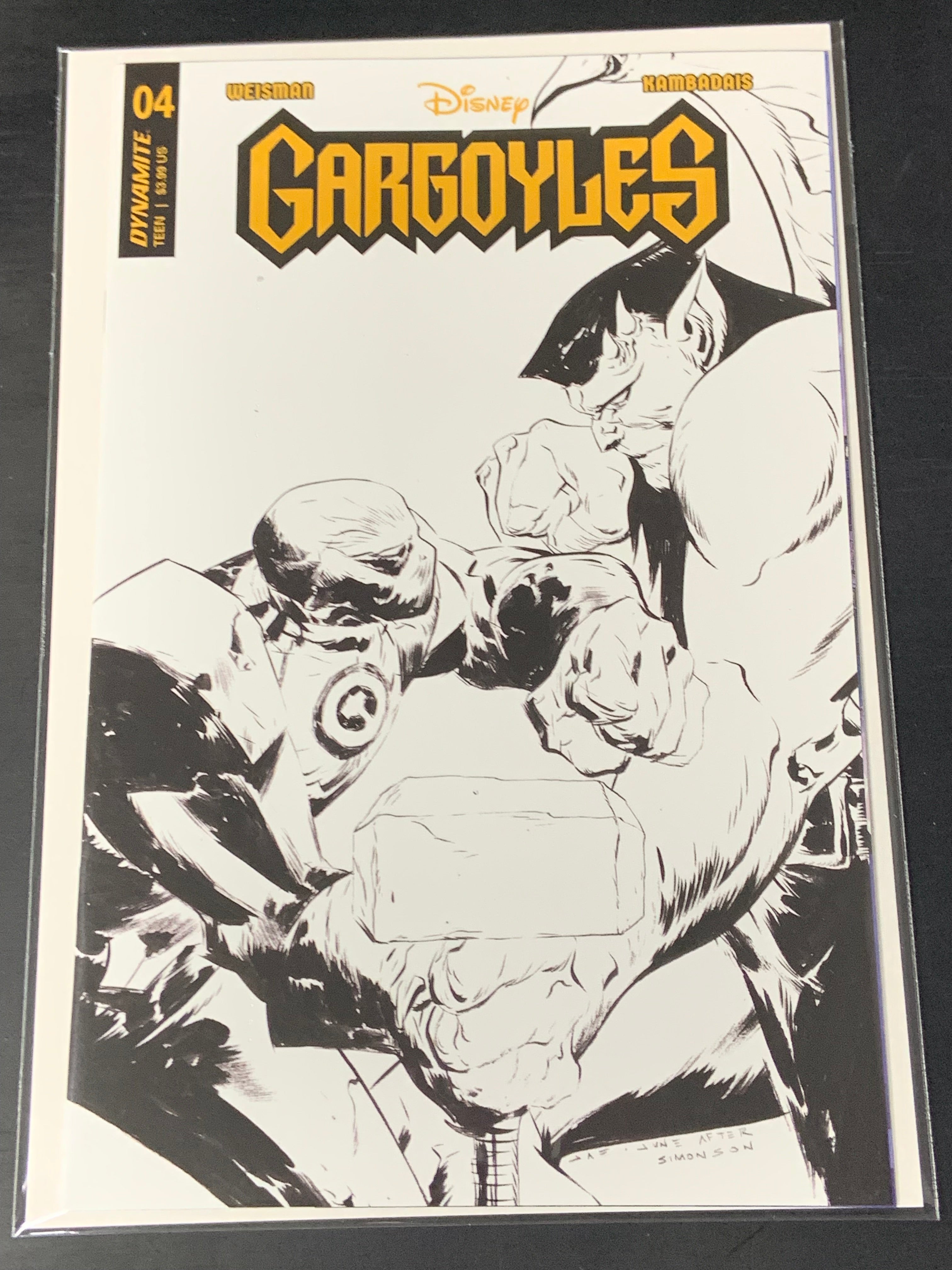 Gargoyles 4 Dynamite 2023 1:10 Jae Lee Variant