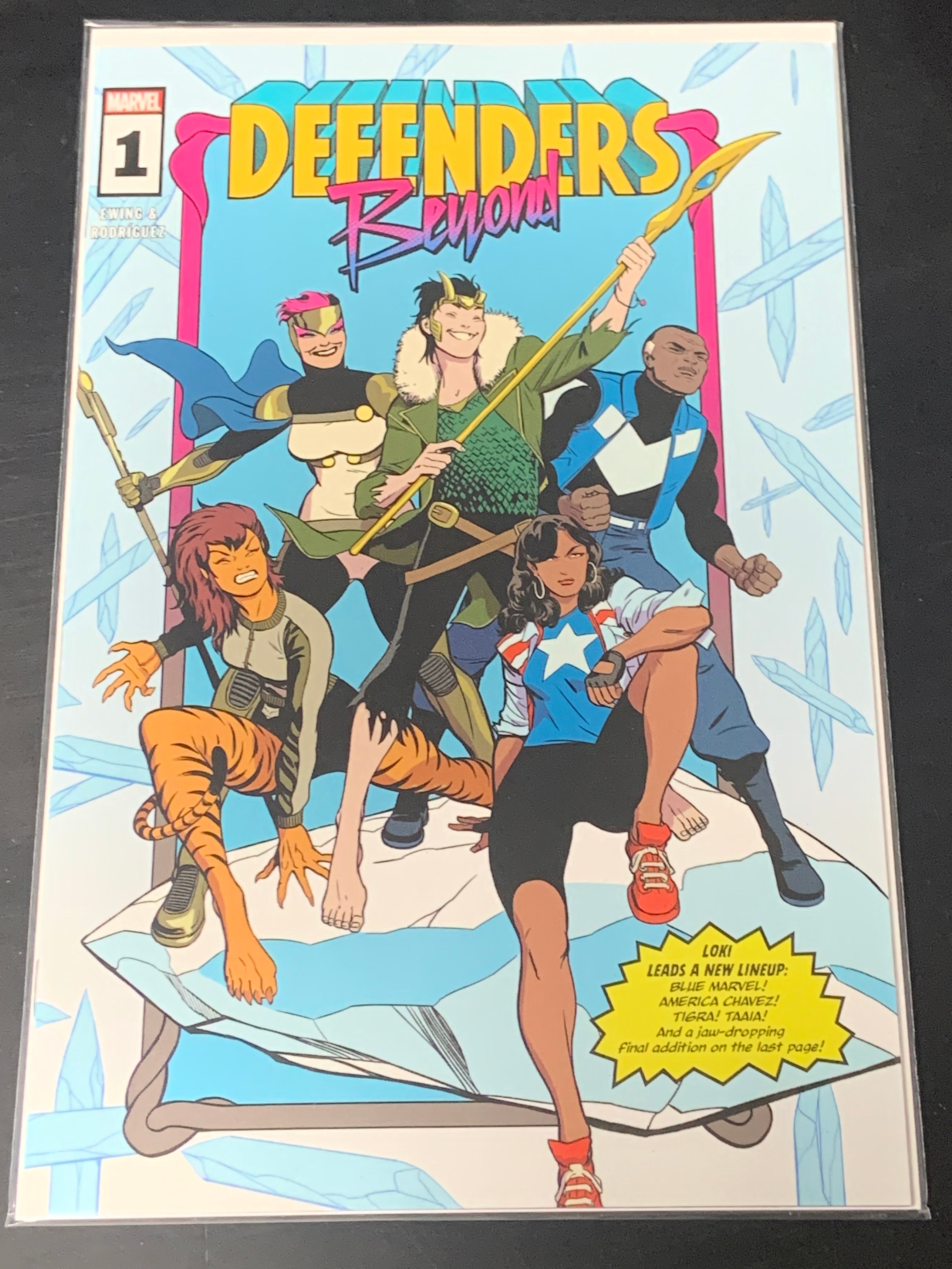 Defenders Beyond 1 Marvel 2022 Cover A, Return of the Beyonder