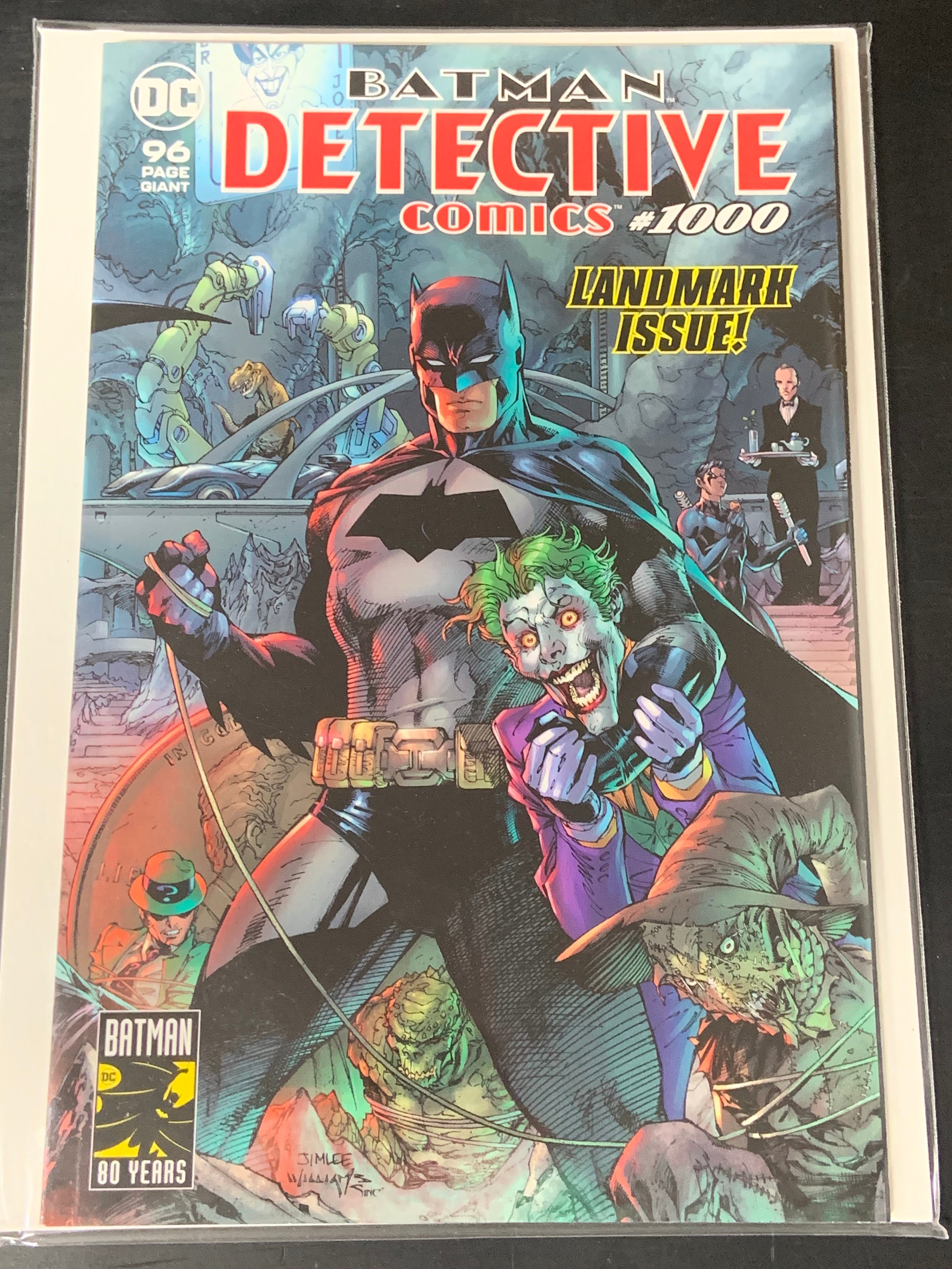 Detective Comics 1000 DC 2019 Jim Lee Cover 1st App Of Arkham Knight, April Fool & More