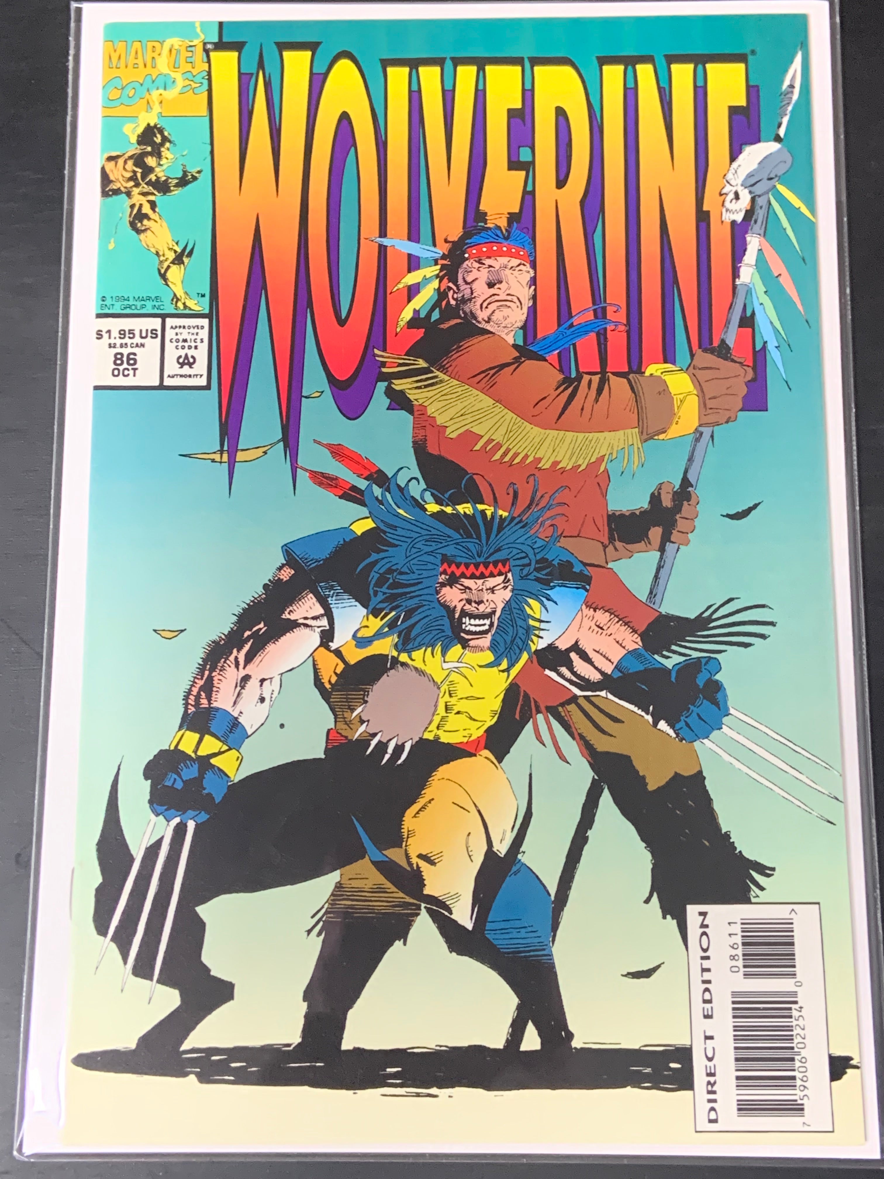 Wolverine 86 Marvel 1994
