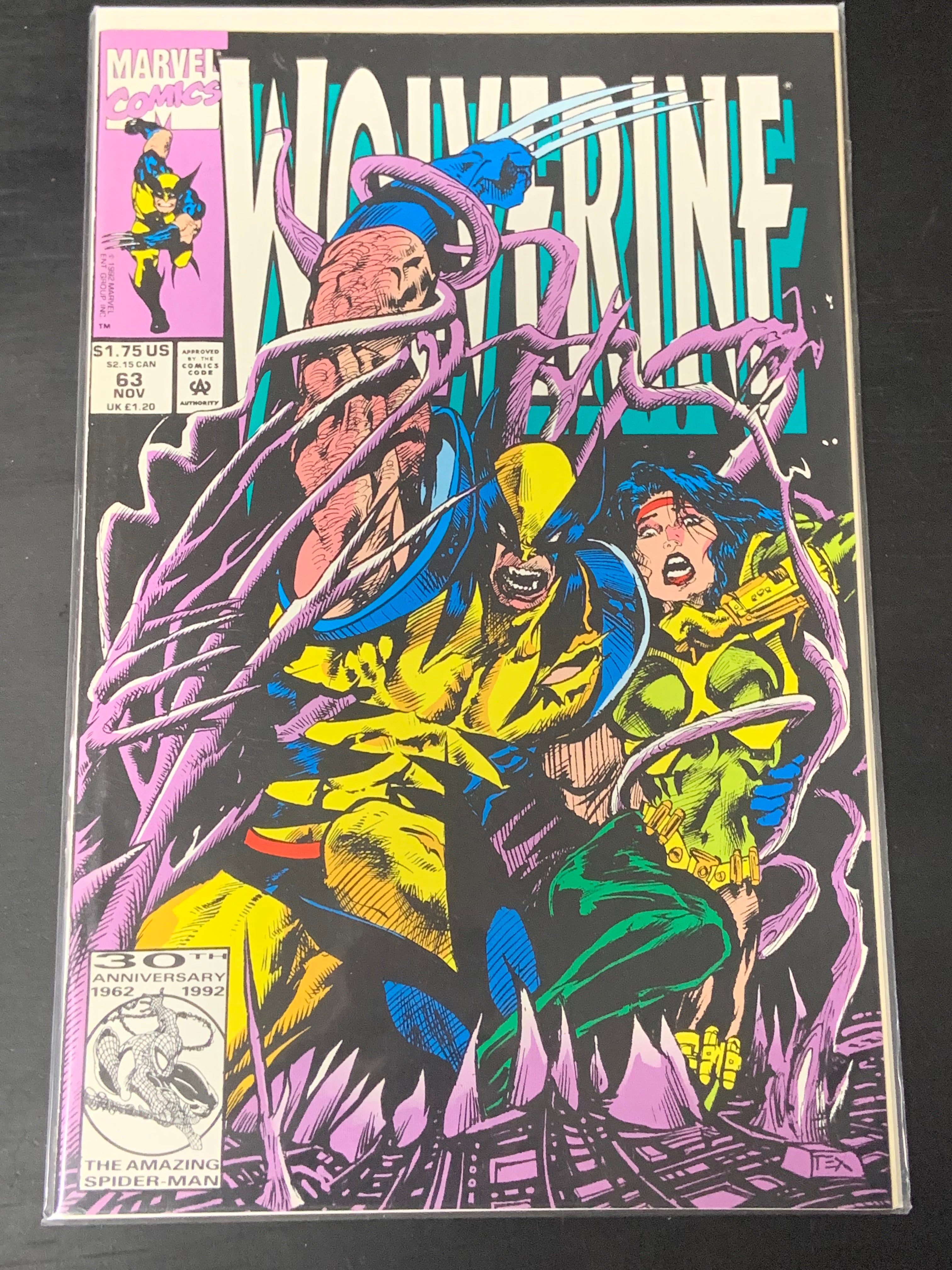 Wolverine 63 Marvel 1992