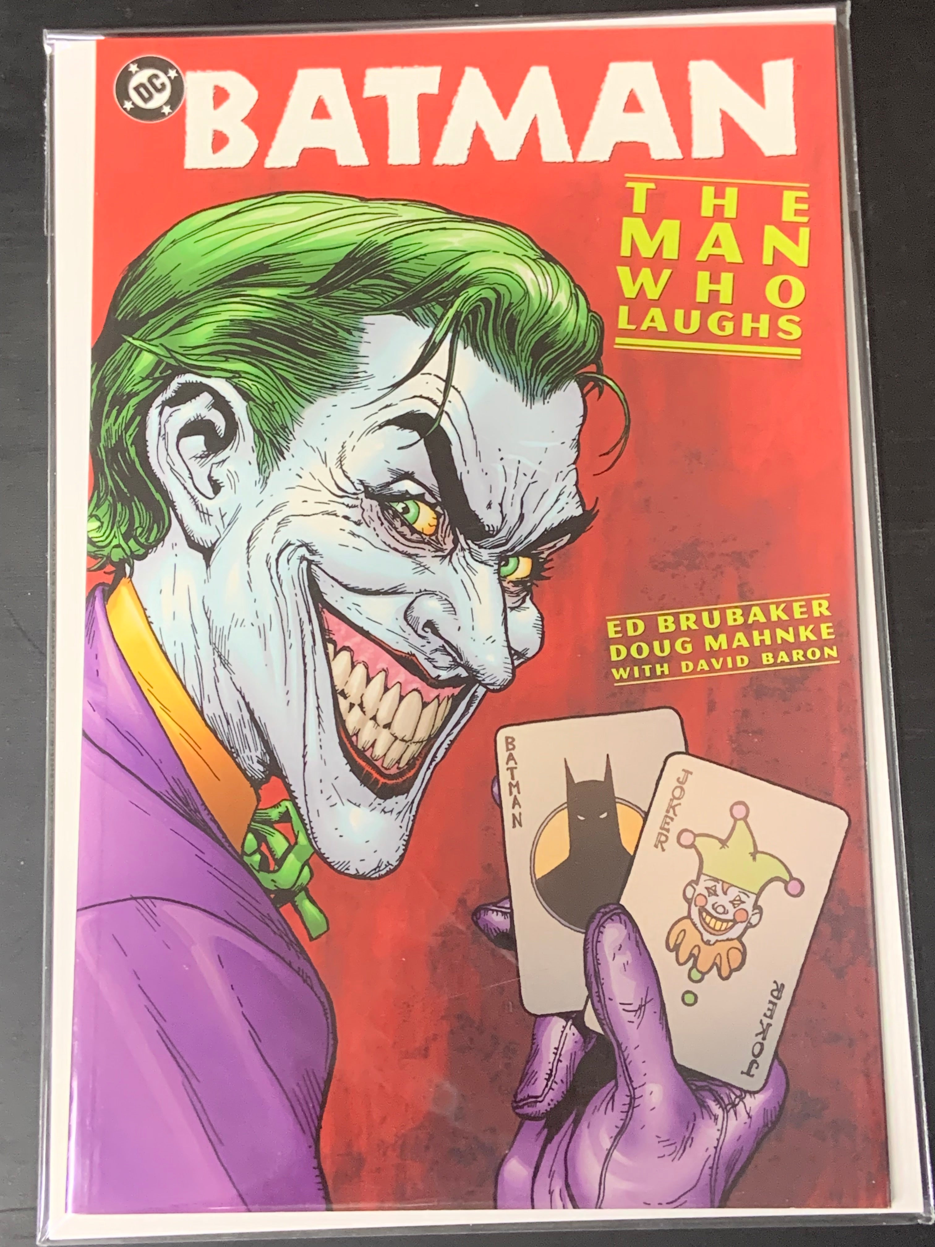 Batman The Man Who Laughs DC 2005 1st Joker & Batman Meeting