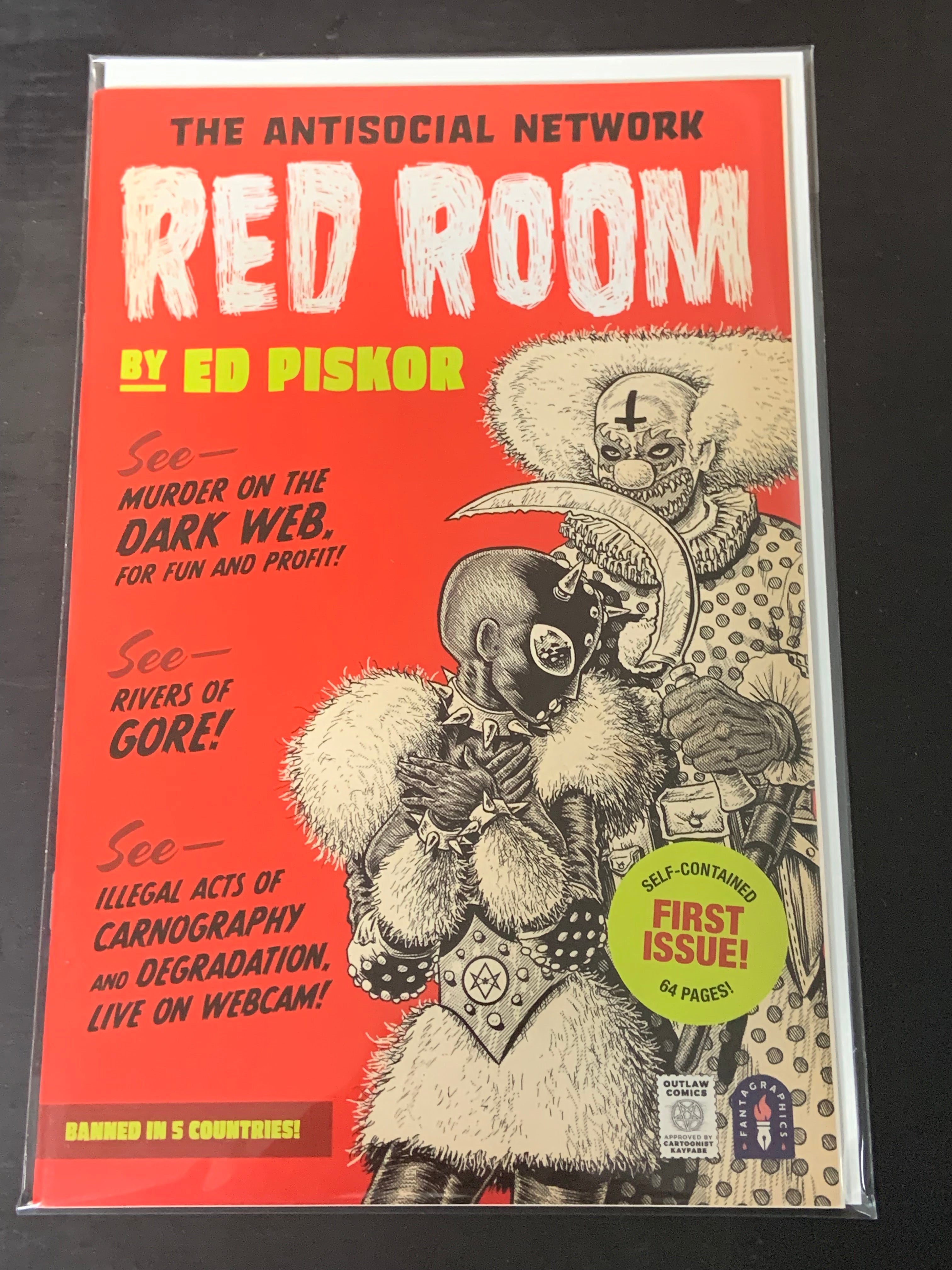 The Red Room 1,2,3,4 Full Set Fantagraphics 2021