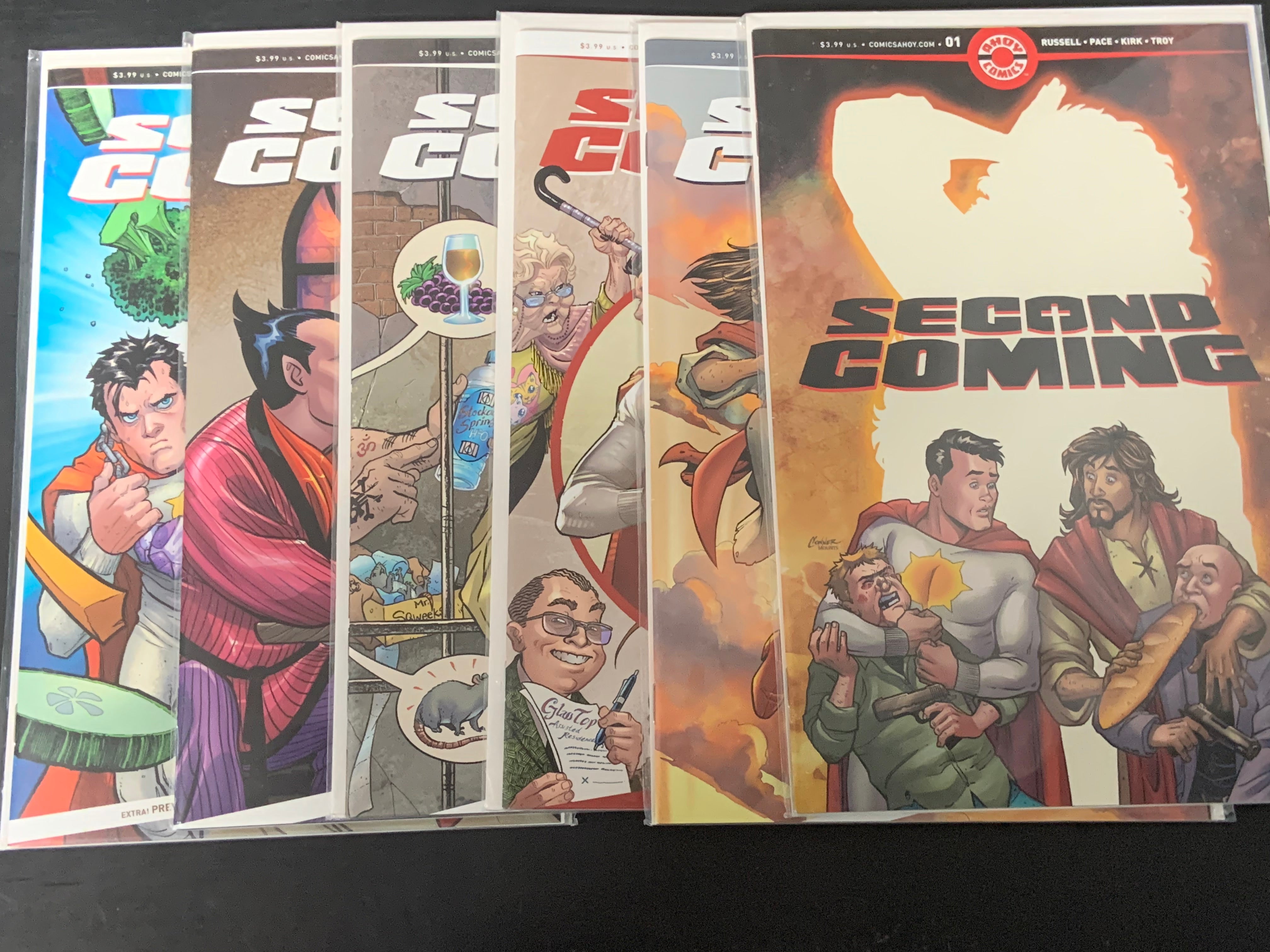 Second Coming 1,2,3,4,5,6 Full Set Ahoy Comics 2019