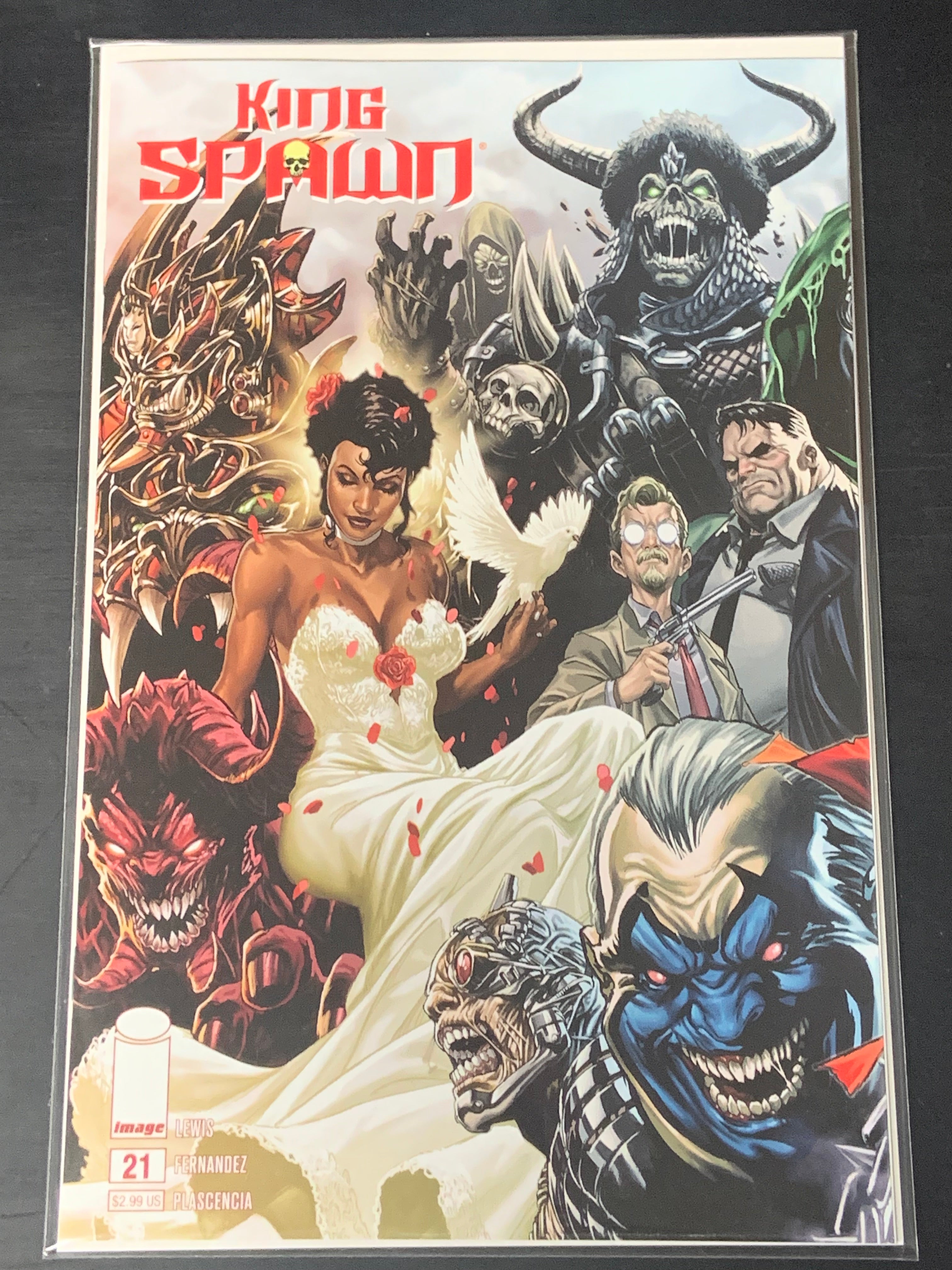 King Spawn 21 Image 2023 Mark Brooks Connecting Variant