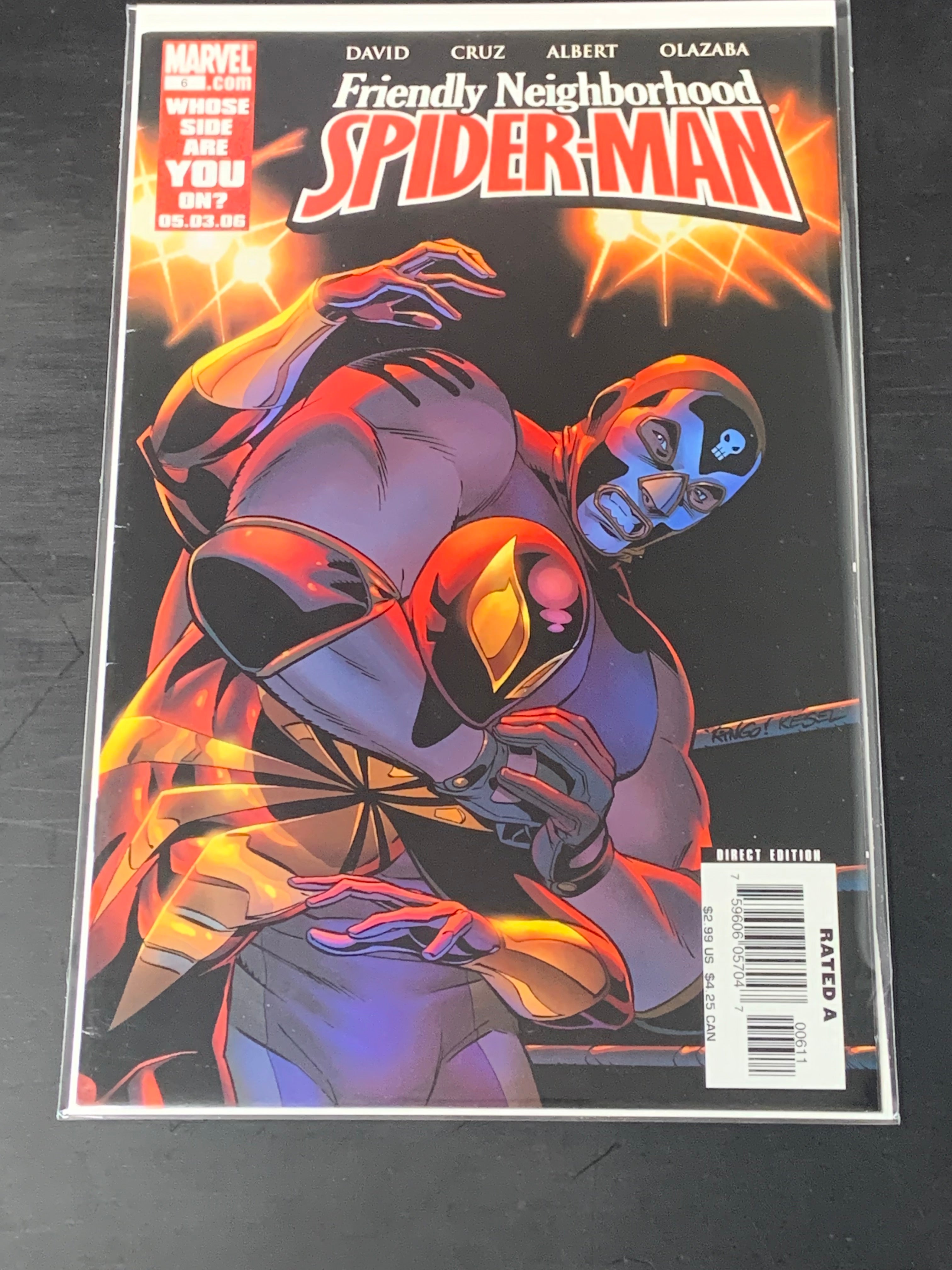 Friendly Neighborhood Spider-Man 6 Marvel 2006 1st App of El Muerto