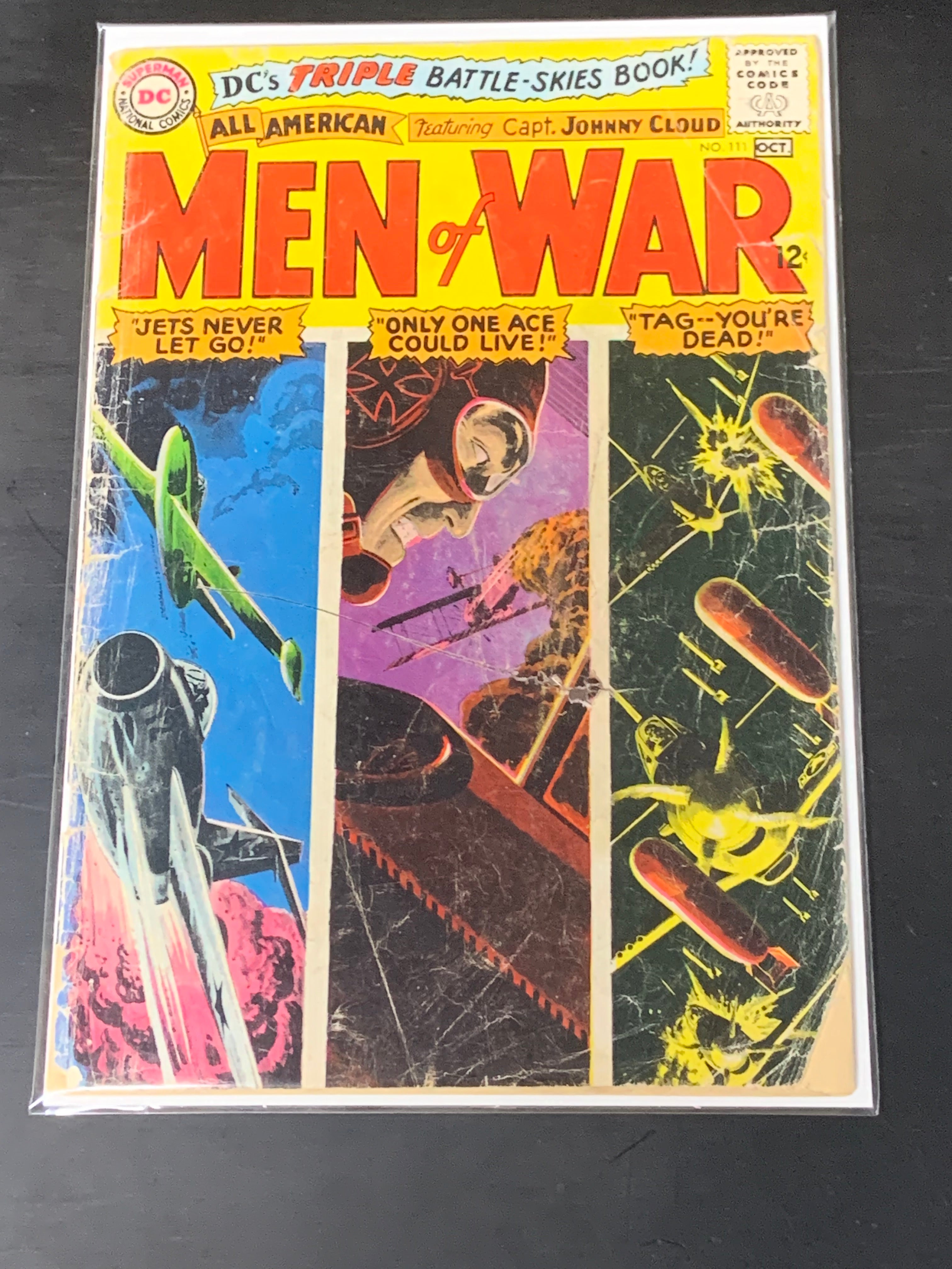All American Men of War 111 DC 1965 Silver Age