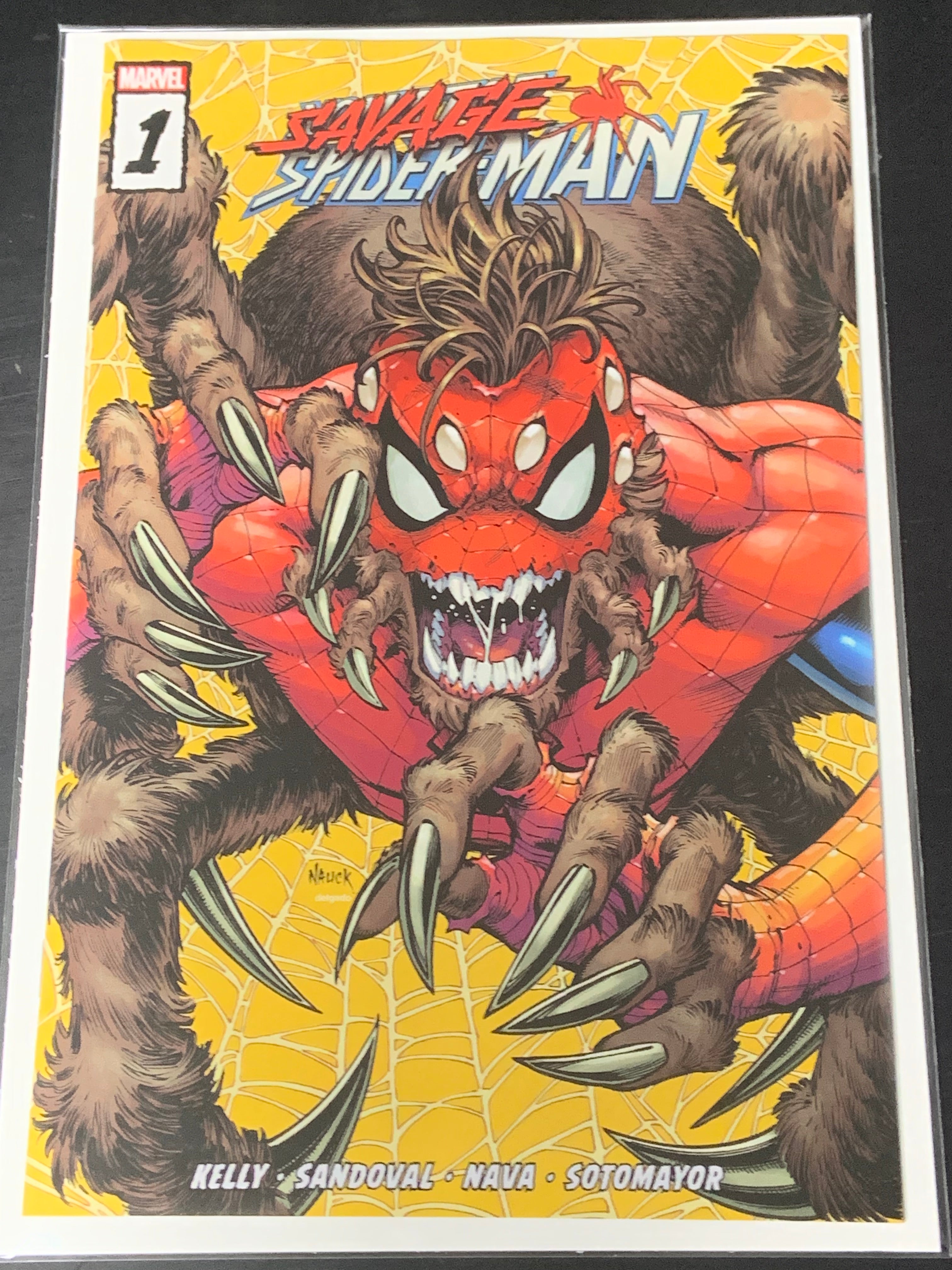 Savage Spider-Man 1 Marvel 2022 Todd Nauck Walmart Variant