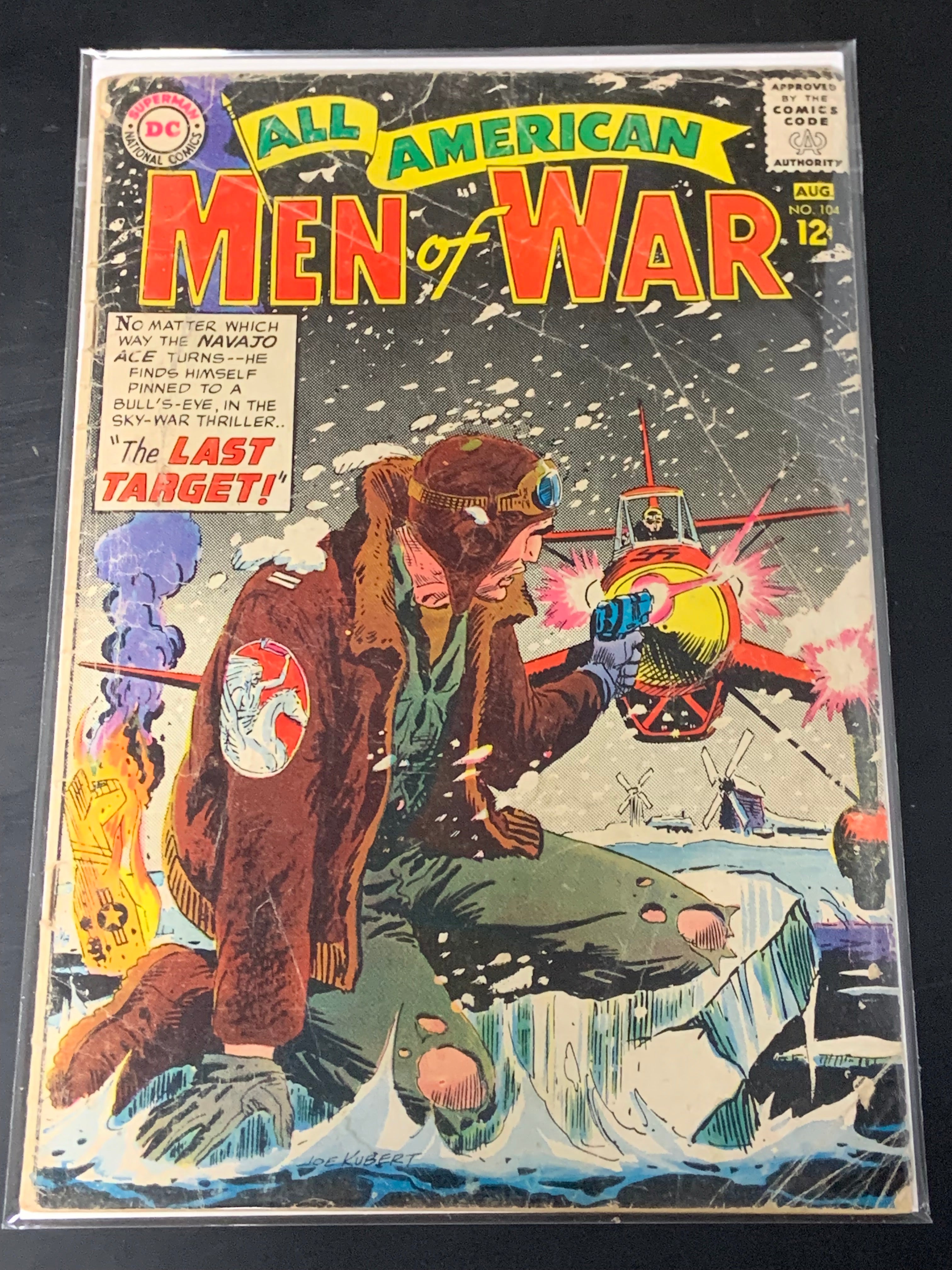 All American Men of War 104 DC 1964 Silver Age