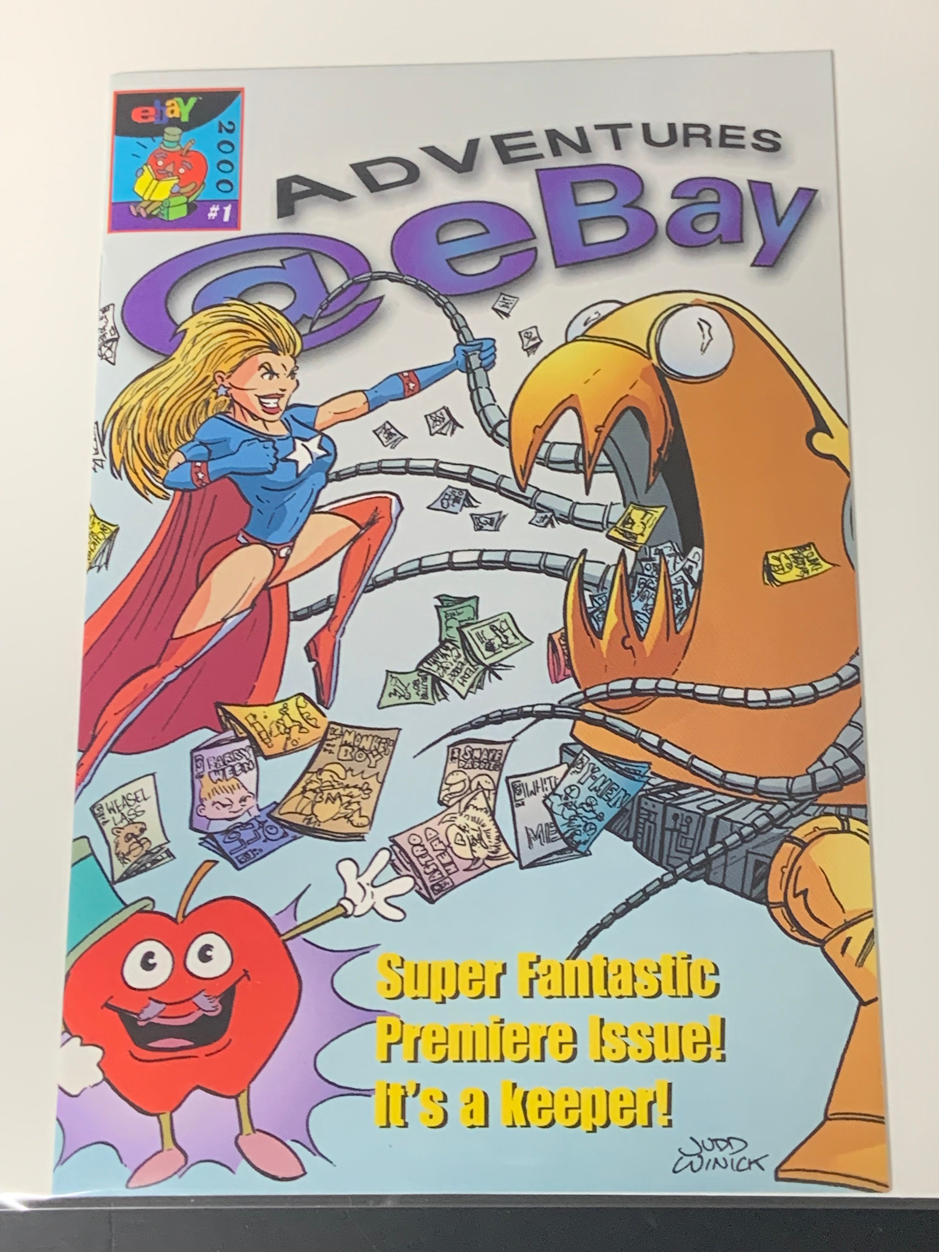 Adventures @ Ebay 2000 Scarce Ebay / Wizard Ashcan Comic