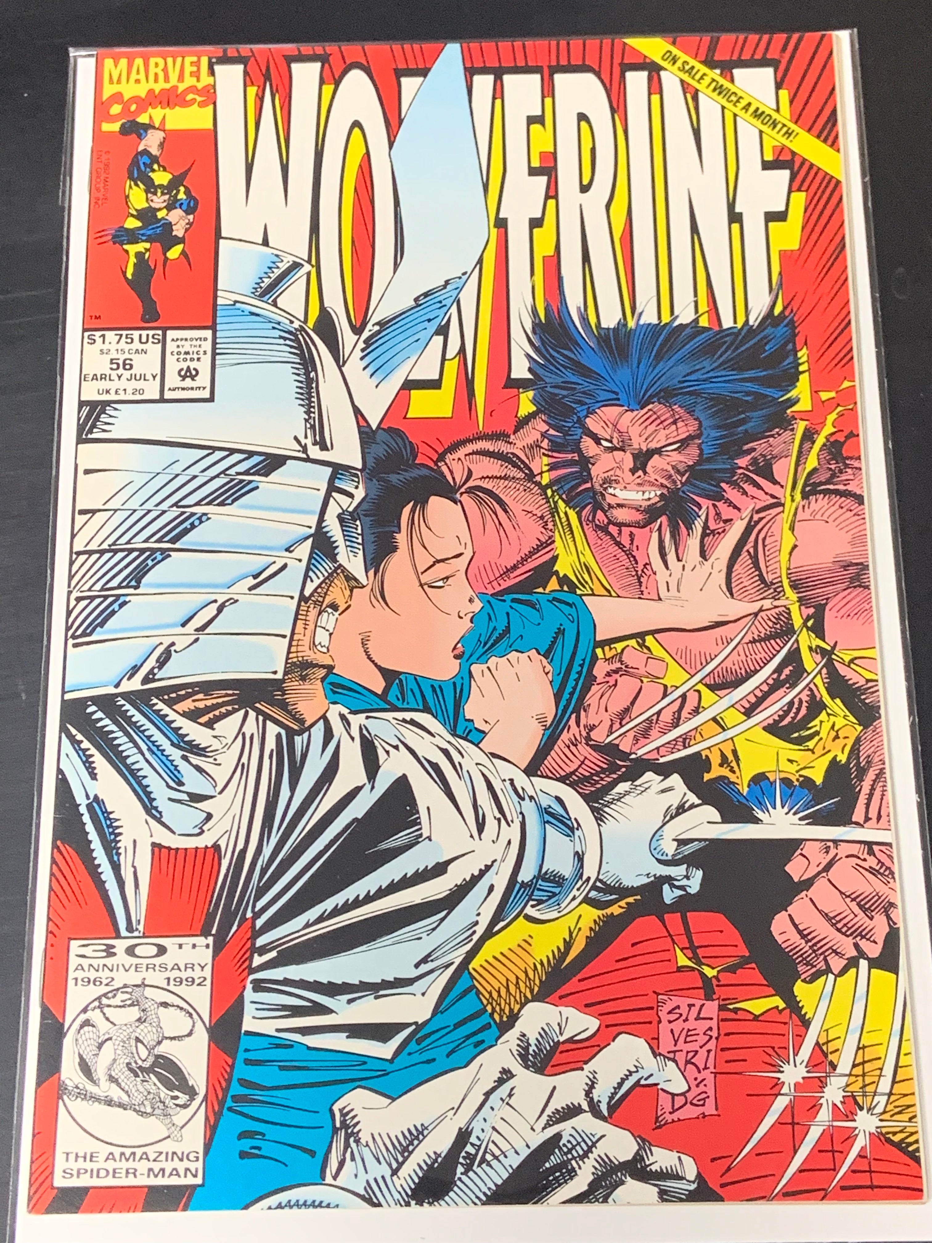 Wolverine 56 Marvel 1992