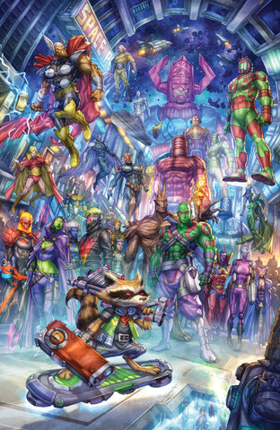 THE MARVELS #3 EXCLUSIVE VIRGIN ALAN QUAH