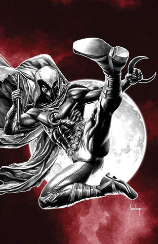 MOON KNIGHT: BLACK, WHITE & BLOOD #1 EXCLUSIVE VIRGIN MICO SUAYAN