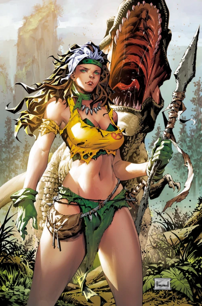 X-MEN #10 KAEL NGU SAVAGE LAND VIRGIN EXCLUSIVE