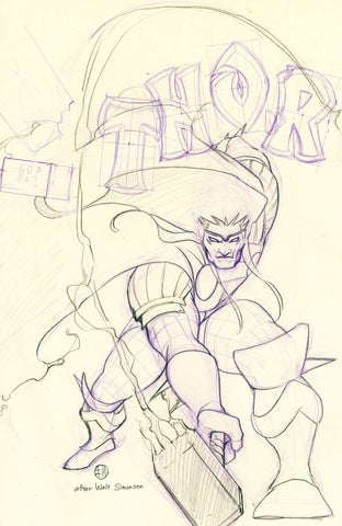 THOR #6 PEACH MOMOKO VIRGIN SKETCH EXCLUSIVE