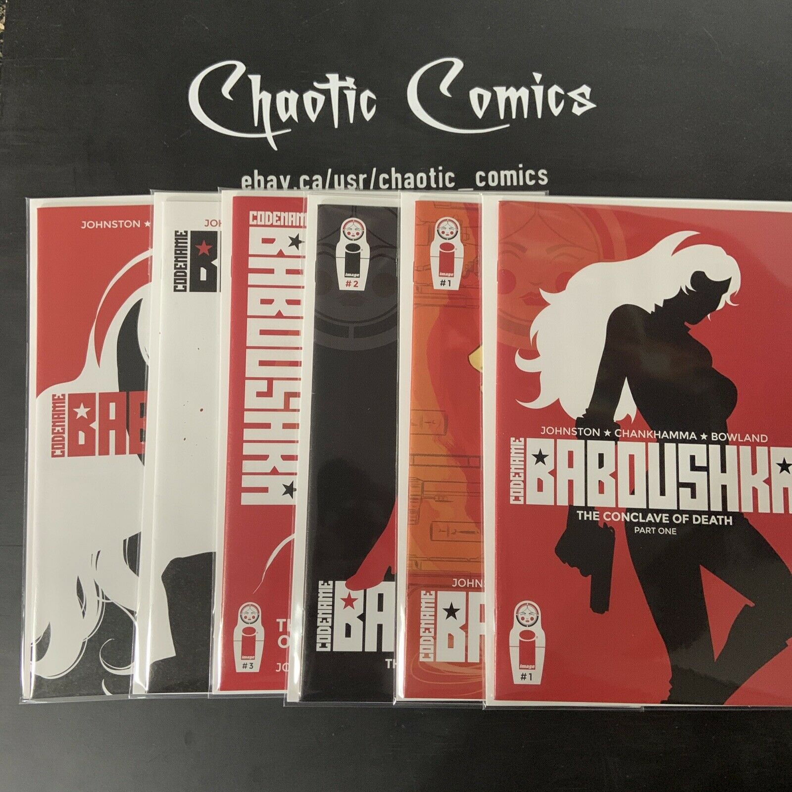 Codename Baboushka 1-5 Plus Bonus #1 Cover B Full Set Image Comics 2015