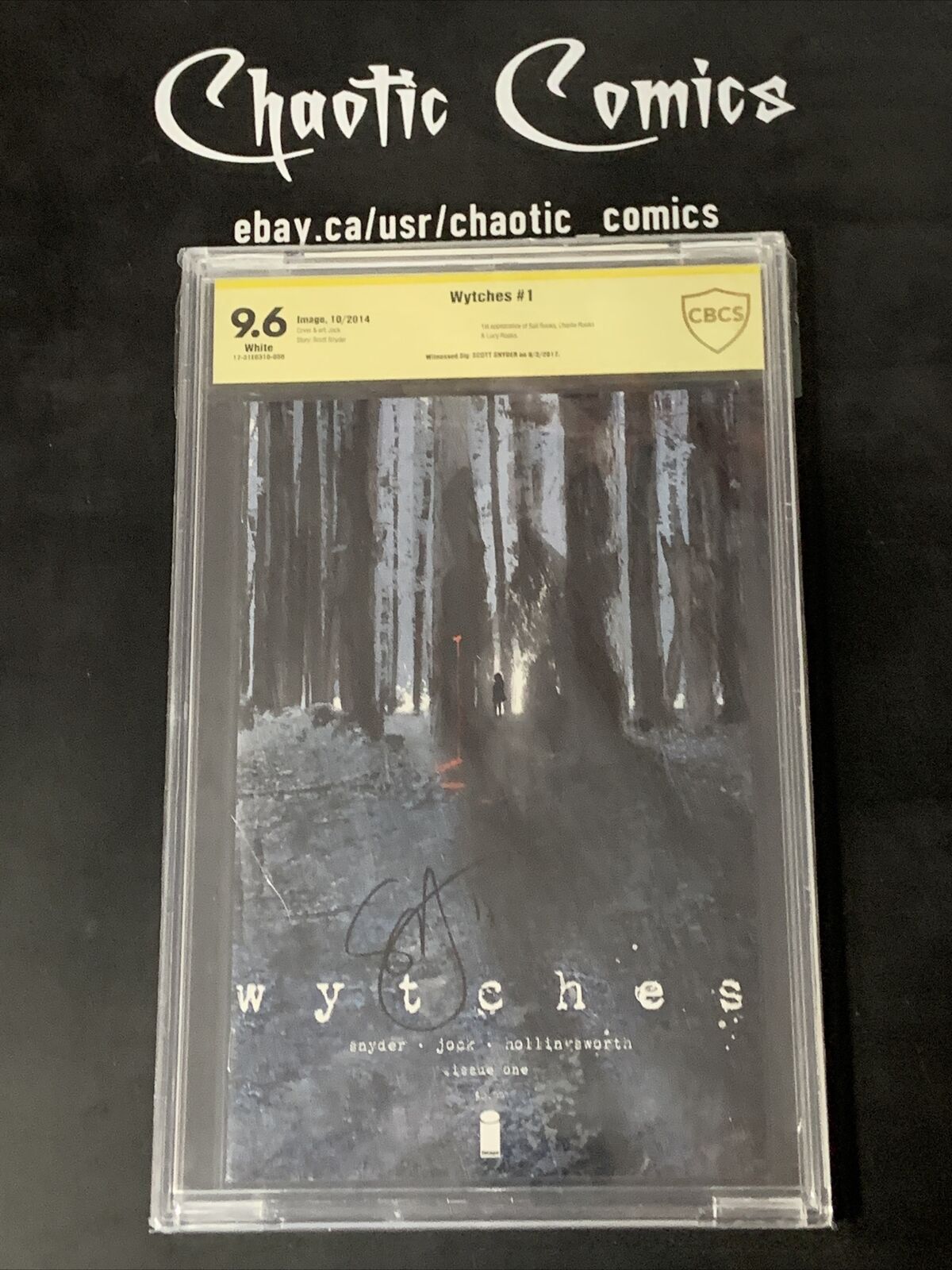 Wytches 1 Image Comics 2014 CBCS 9.6 SS Signed By Scott Snyder!