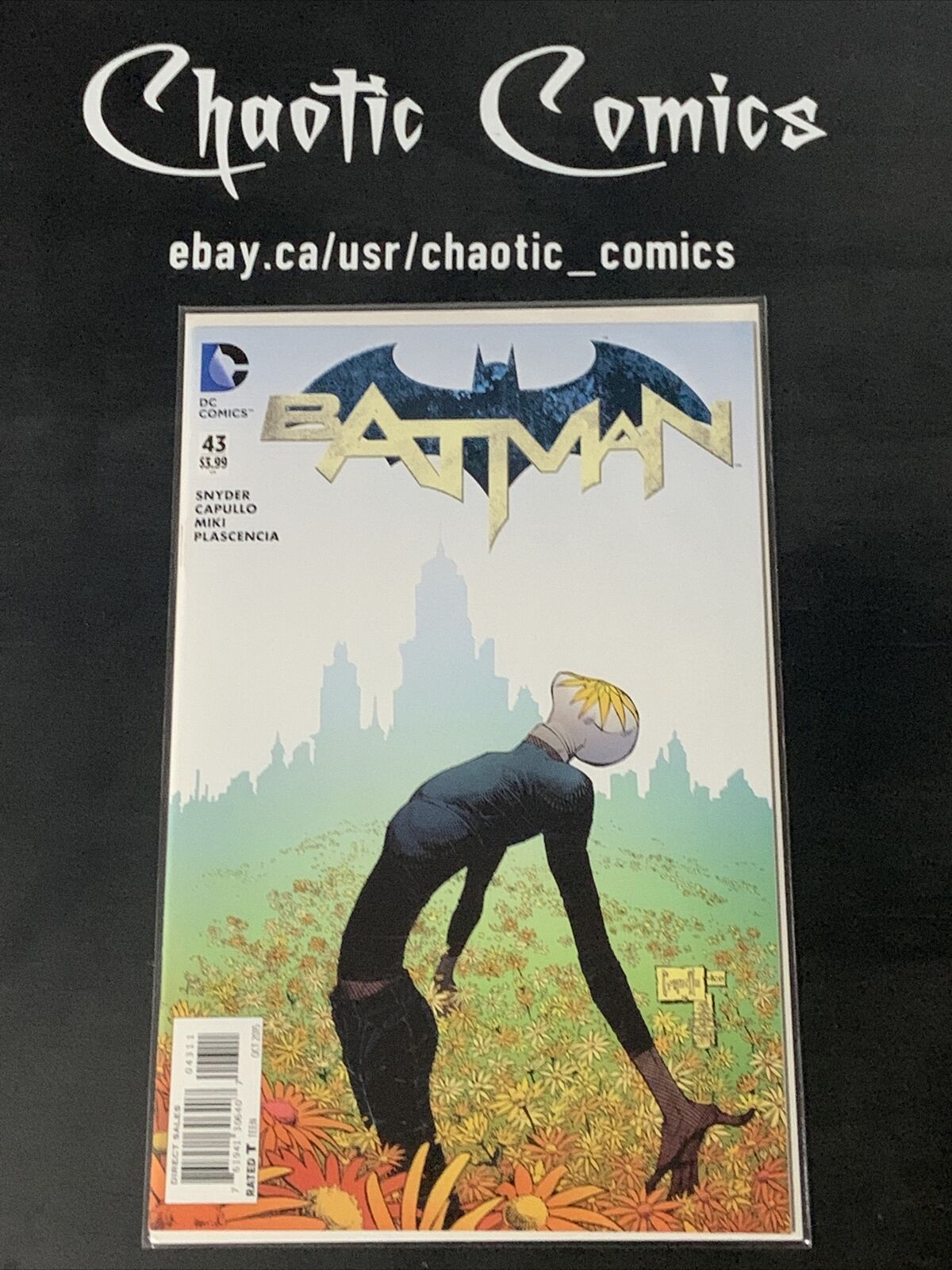 Batman 43 DC Comics 2015 Greg Capullo Cover, 1st App Of Mister Bloom!