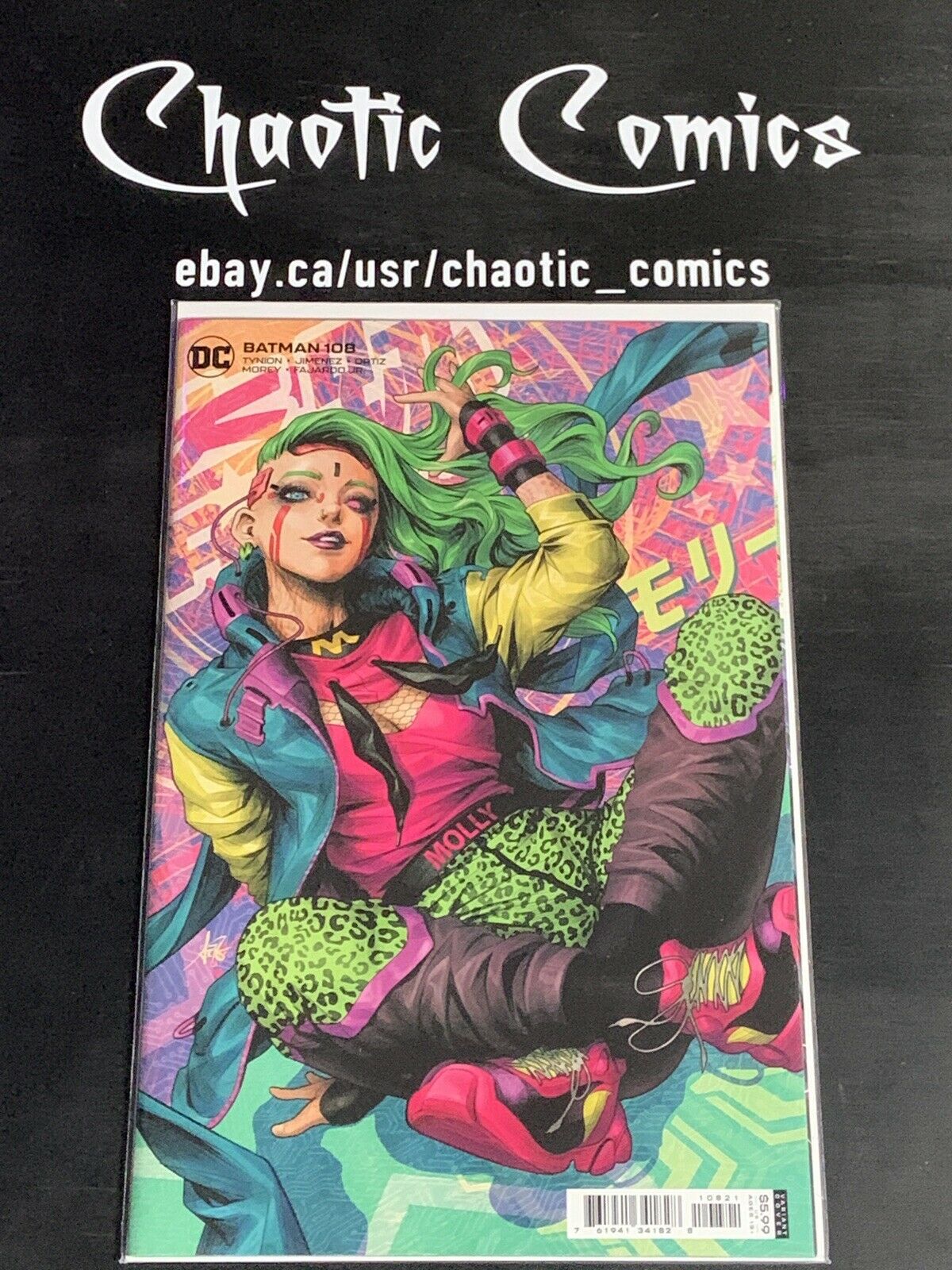 Batman 108 DC Comics 2021 Artgerm Variant 1st App Of Miracle Molly!