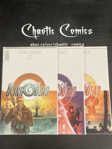 The Dying & The Dead 1,2,3 Image Comics 2014 Optioned!