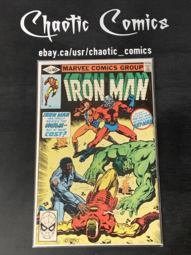 Iron Man 133 Marvel Comics 1980 Ant-man And Hulk Cover And App!