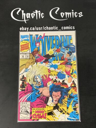 Wolverine 55 Marvel Comics 1992 1st Monthly Series 1st App Of Cylla!