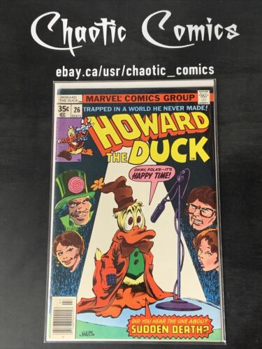 Howard The Duck 26 Marvel Comics 1978 Classic Gene Colan Cover!