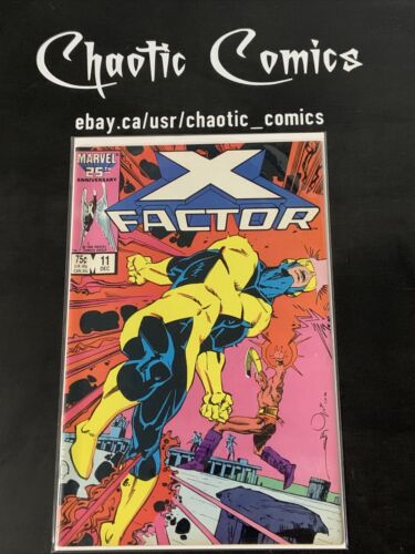 X Factor 11 Marvel Comics 1986 The Death Of Berzerker 3rd Full App Of Apocalypse