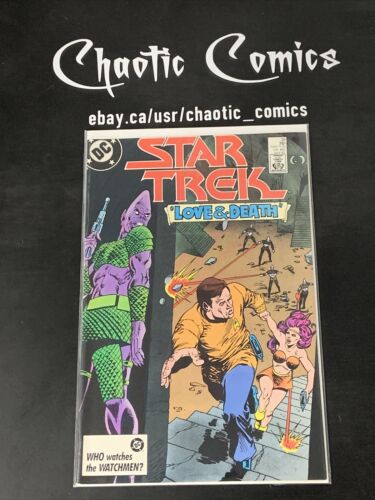 Star Trek 38 DC Comics 1987 Love And Death!