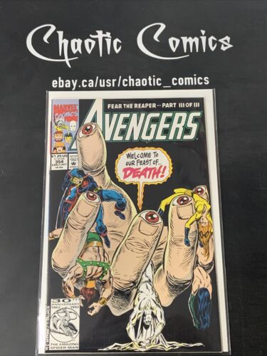 The Avengers 354 Marvel Comics 1992 Black Knight!