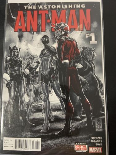 The Astonishing Ant-man 1 & 2 Marvel Comics 2015 Incredible Mark Brooks Covers!