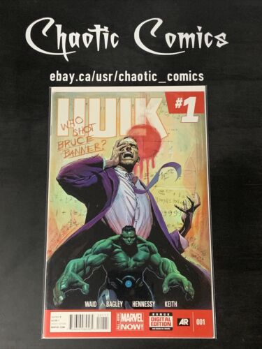 Hulk 1 Marvel Comics 2014 Beautiful Cover By Jerome Opena!