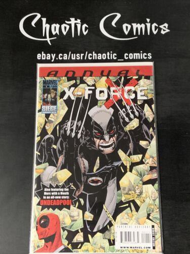 X-Force Annual 1 Marvel 2010 1st App Of UnDeadpool!