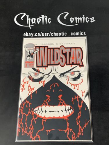 Wildstar : Zero Sky 1 Image Comics 1993 Embossed Foil Cover! 1st Apps!