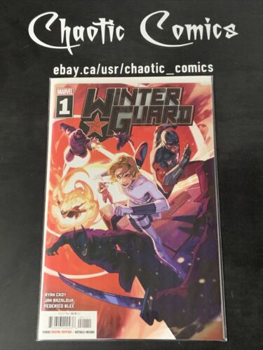 Winter Guard 1 Marvel Comics 2021 1st Team App!