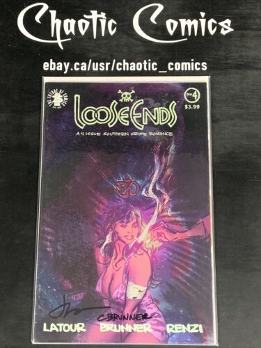Loose Ends 4 Image Comics 2017 Signed By Jason Latour And Chris Brunner!