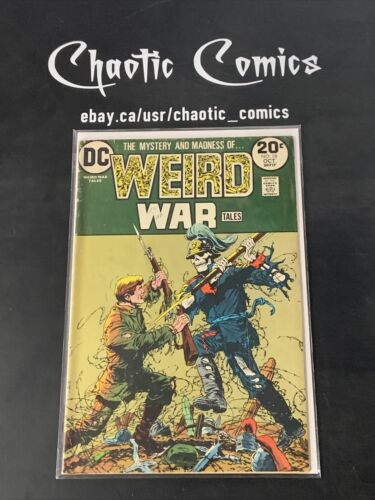 Weird War Tales 18 DC Comics 1973 Scarce Bronze Age Horror!