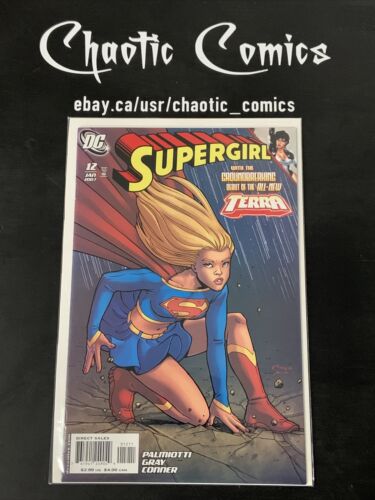 Supergirl 12 DC Comics 2007 1st App Of Terra (Atlee) & Empathosaur!