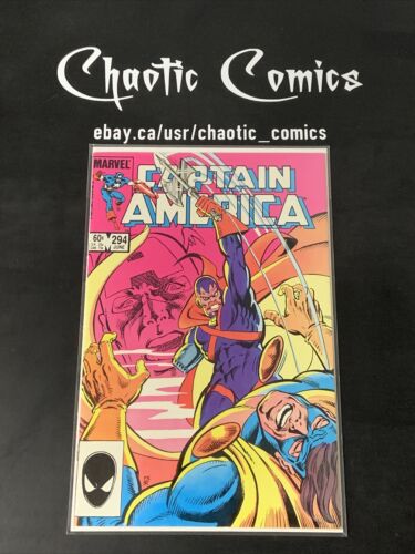 Captain America 294 Marvel 1984 1st App Of The Sisters Of Sin!