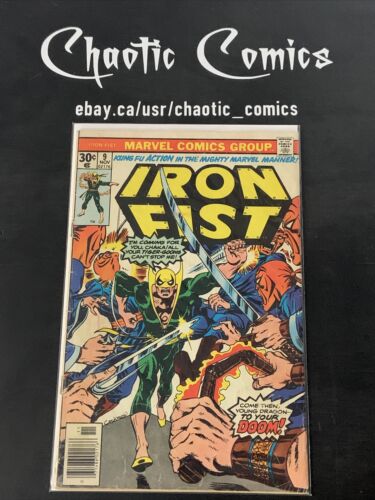 Iron Fist 9 Marvel Comics 1976 1st Full App Of Chaka!