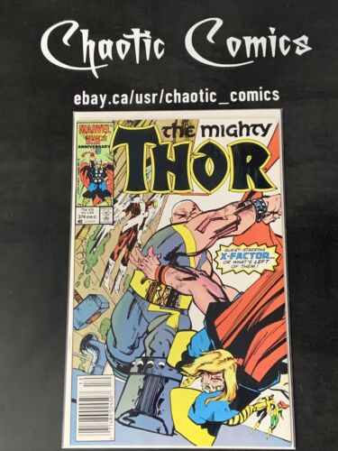 The Mighty Thor 374 Newsstand Marvel 1986 1st App Of The Endless Desert!