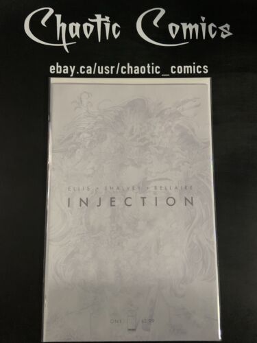 Injection 1 Image Comics 2015 Variant Cover Optioned