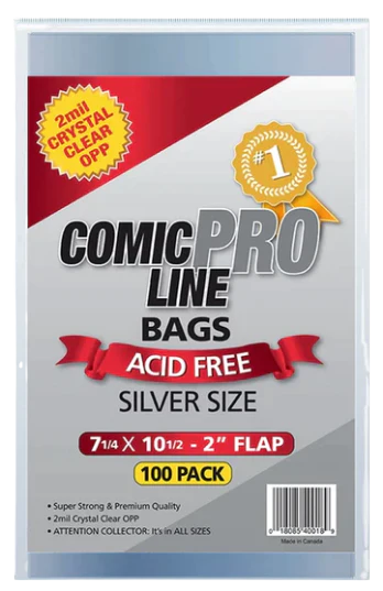 Comic Pro Line SILVER - Bags & Boards