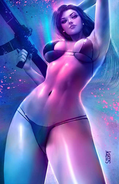 GUN HONEY BLOOD FOR BLOOD #4 SZERDY EXCLUSIVE ULTRAVIOLET VIRGIN