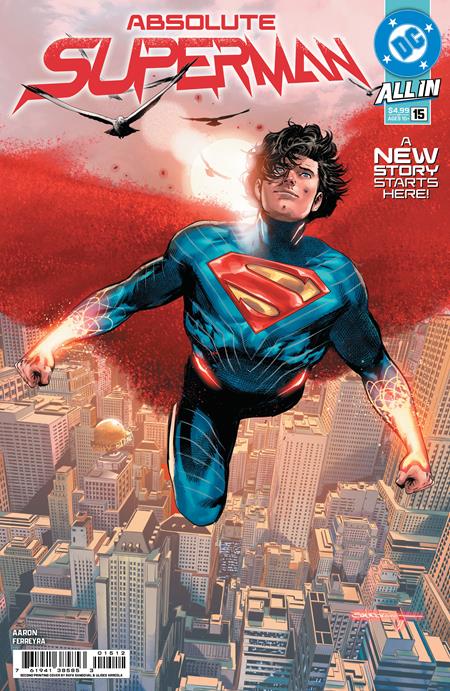 ABSOLUTE SUPERMAN #15 Second Printing Cvr A Rafa Sandoval 4/8/2026